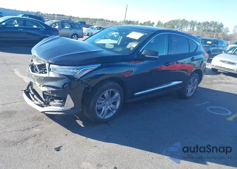 2020 Acura Rdx Advance Package z USA, uszkodzony, nr VIN 5J8TC2H77LL038007